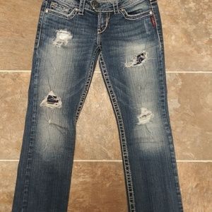 Silver Jeans Tuesday Crop